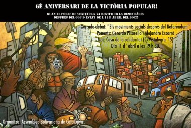 6 Aniversari de la Victria Popular a Veneuela